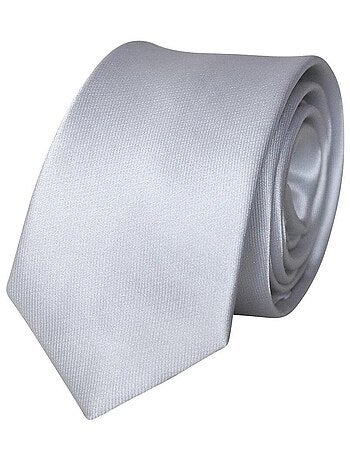 Cravate unie en soie GINGER