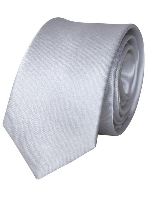 Cravate unie en soie GINGER - Kiabi