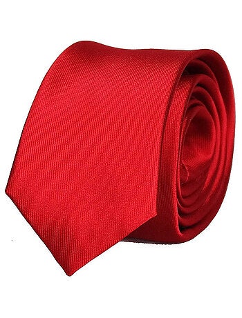 Cravate unie en soie GINGER