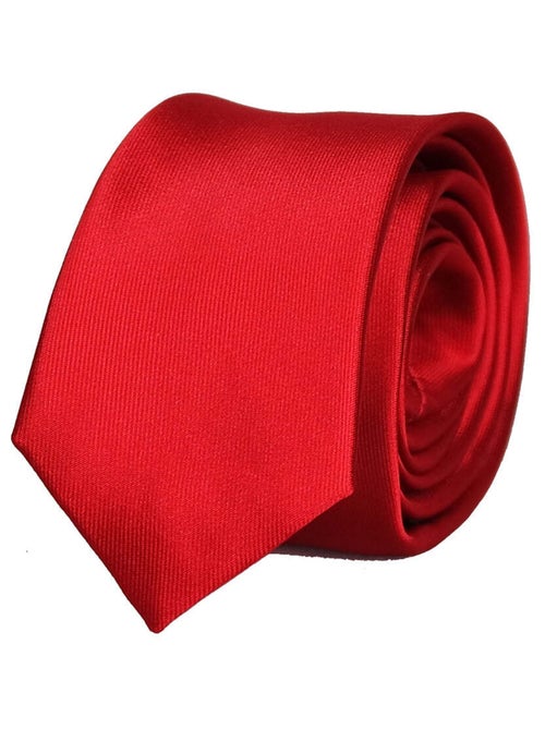 Cravate unie en soie GINGER - Kiabi