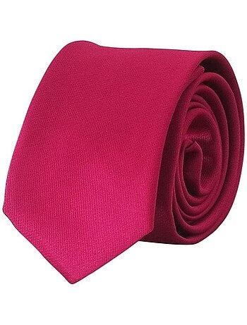 Cravate unie en soie GINGER