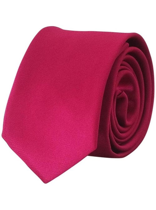 Cravate unie en soie GINGER - Kiabi