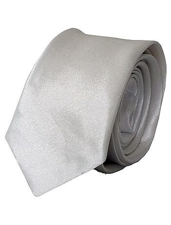 Cravate unie slim