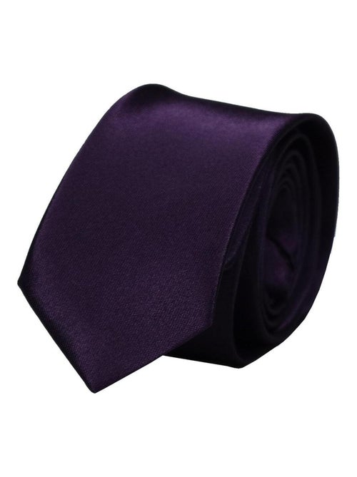 Cravate unie slim - Kiabi