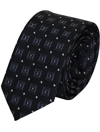 Cravate vintage en soie NEVADA