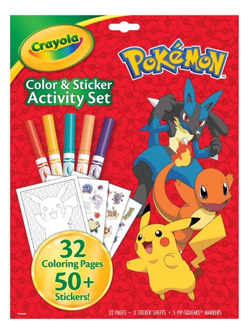 crayola pokémon kit d'activités et couleurs - Kiabi crayola pokémon kit d'activités et couleurs - Kiabi