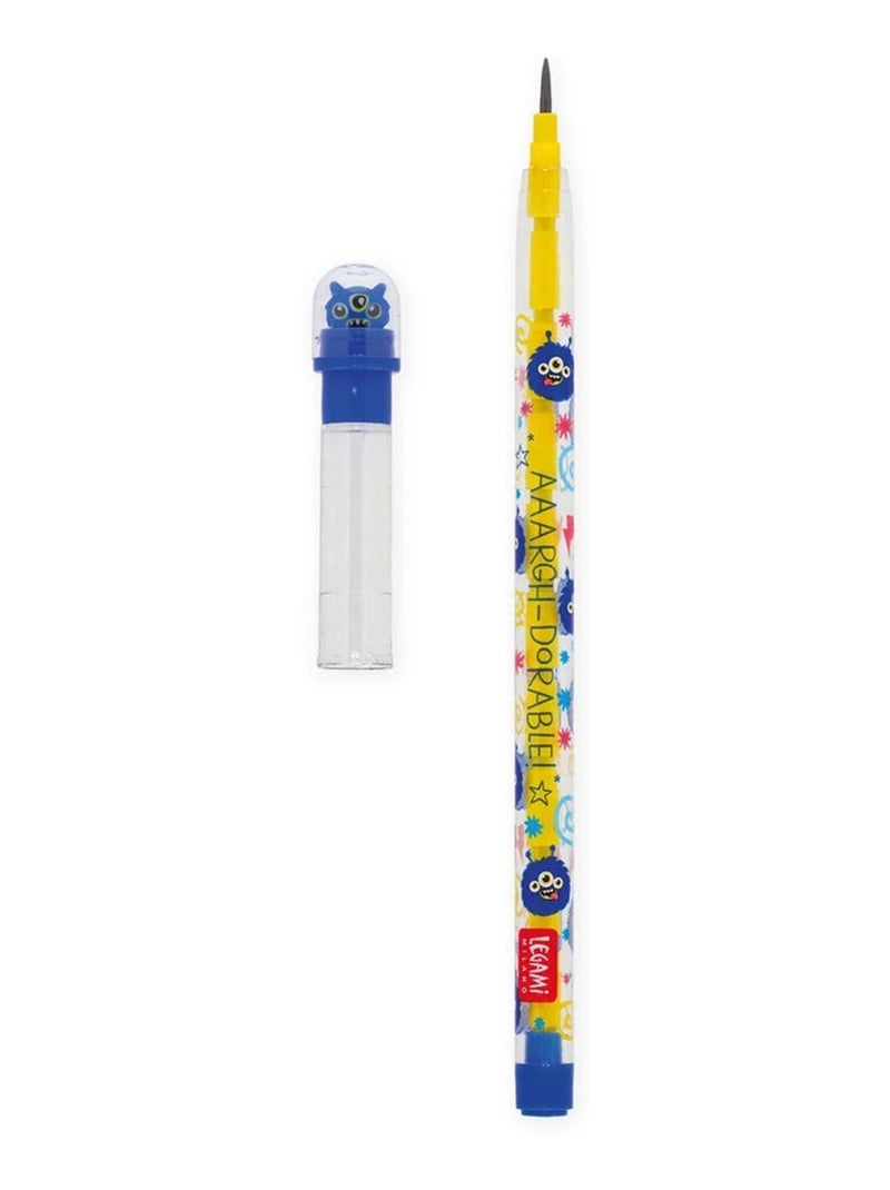 Crayon empilable avec gomme - Take a Tip Jaune - Kiabi