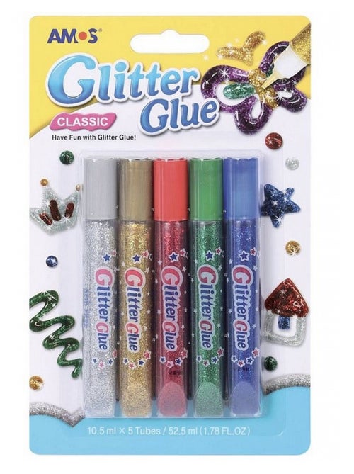 crayons colle paillettee couleurs vives - Kiabi