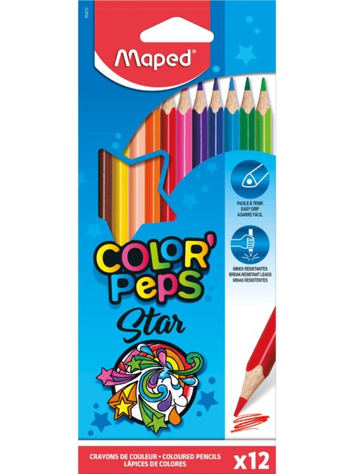 Crayons de couleur color peps classic - Kiabi