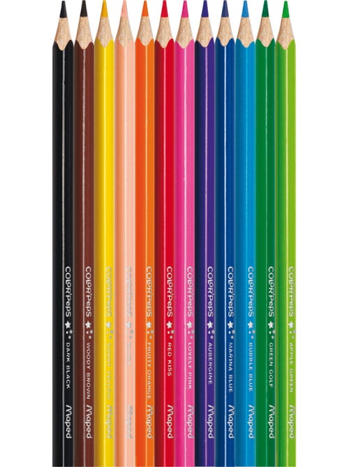 Crayons de couleur color peps classic - Kiabi