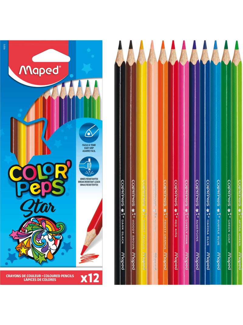 Crayons de couleur color peps classic Multicolore - Kiabi