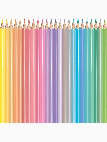Crayons de couleur color peps pastels en bois