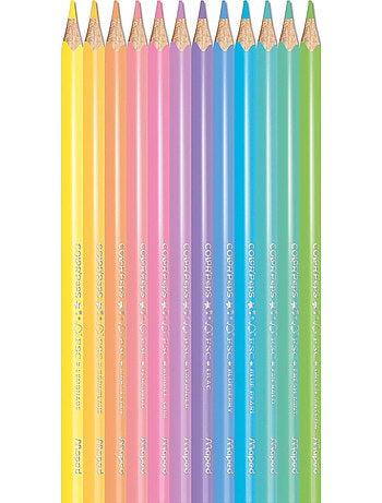 Crayons de couleur color peps pastels en bois