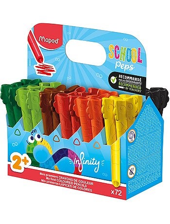 Crayons de couleur jumbo infinity