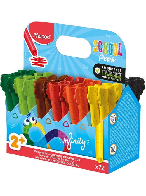 Crayons de couleur jumbo infinity - Kiabi Crayons de couleur jumbo infinity - Kiabi