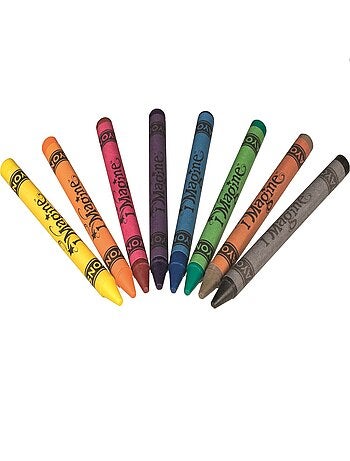 Crayons de couleur pour textiles