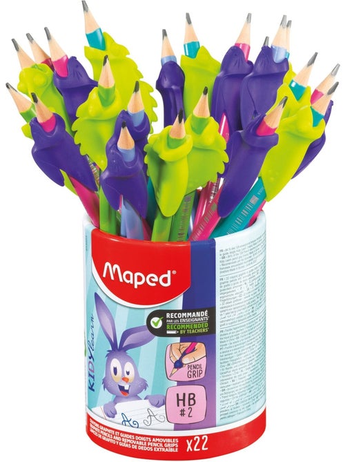 Crayons graphite hb guide doigts lapin - Kiabi Crayons graphite hb guide doigts lapin - Kiabi