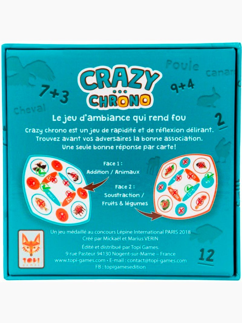 Crazy Chrono Animaux & Fruits N/A - Kiabi