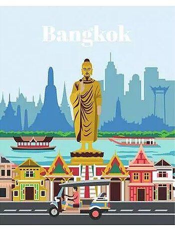 Creart - 24x30 cm - bangkok