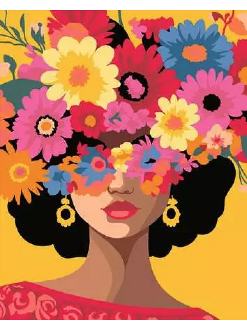 Creart - 24x30 cm - blooming beauty Jaune - Kiabi