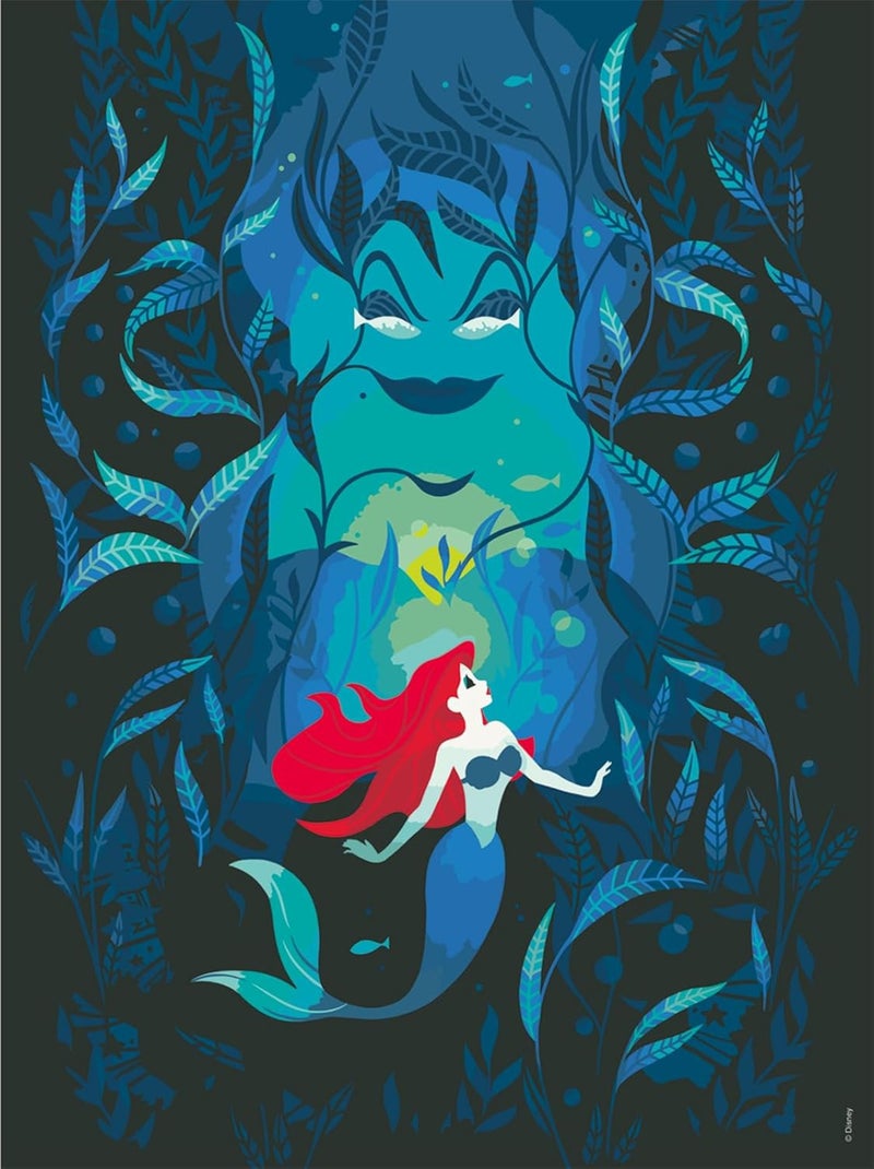 Créart Ariel Et Ursula Disney - Ravensburger N/A - Kiabi