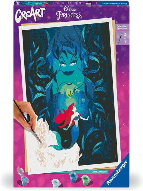 Créart Ariel Et Ursula Disney - Ravensburger - Kiabi