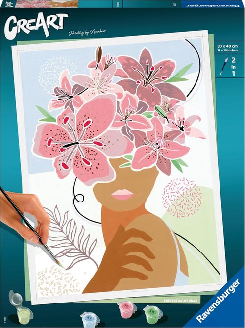 Creart Flowers On My Mind - Ravensburger - Kiabi