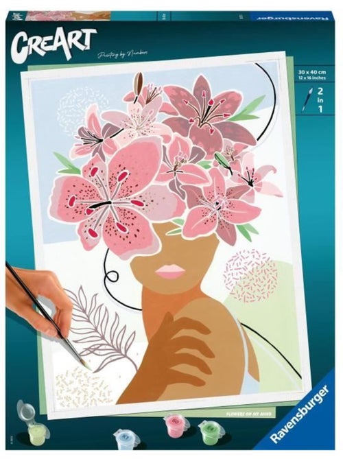 Creart Flowers On My Mind - Ravensburger - Kiabi