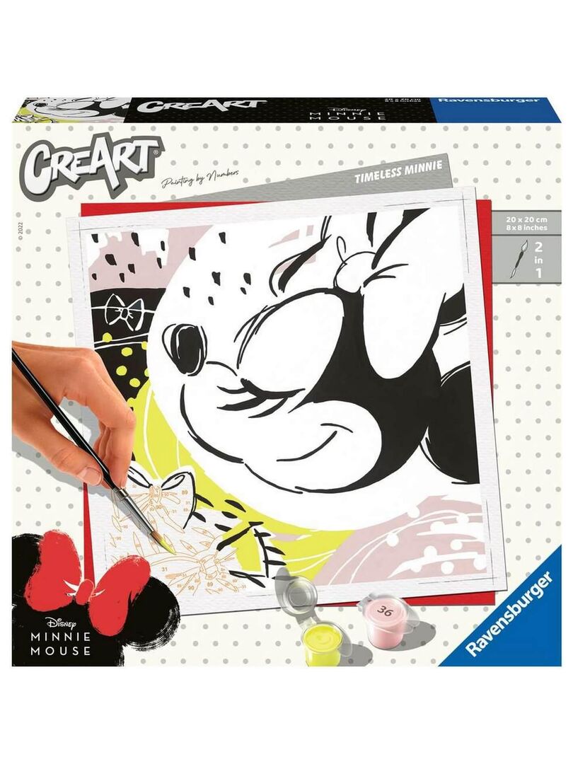 CreArt Peinture au numéro : Carré - Disney Minnie Mouse - N/A - Kiabi -  19.74€