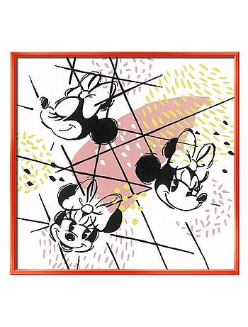 CreArt Peinture au numéro : Carré - Disney Minnie Mouse Style