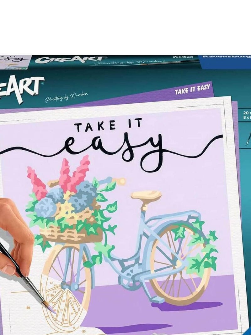 CreArt Peinture au numéro : Carré - Take it easy N/A - Kiabi