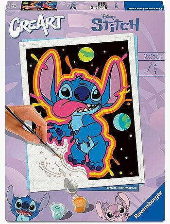 Creart stitch lost in space - ravensburger