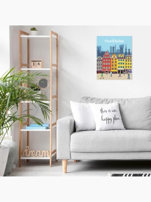 Creart stockholm 24x30 cm - peinture par numéros – dès 12 ans – ravensburger - 23520 - Kiabi