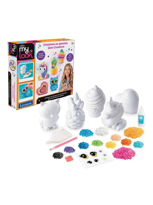 Création de figurines 3D en pierres précieuses - Kiabi