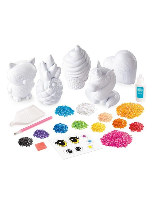 Création de figurines 3D en pierres précieuses - Kiabi