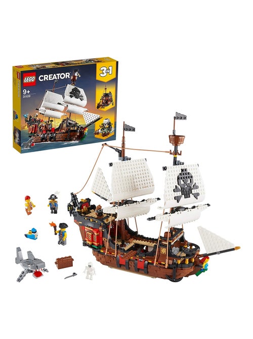 Creator 3 en 1 - Le bateau pirate - Kiabi
