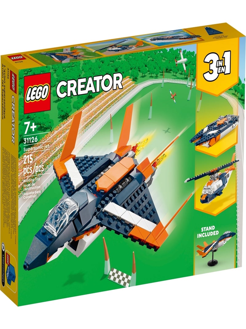 Creator L'avion supersonique Multicolore - Kiabi