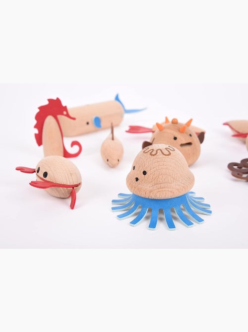Créatures marines en bois - Kiabi
