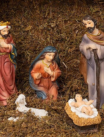 Crèche de Noël 8 santons