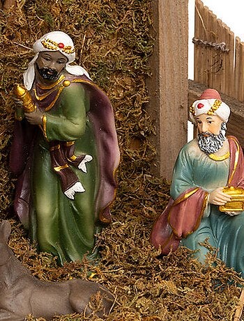 Crèche de Noël 8 santons