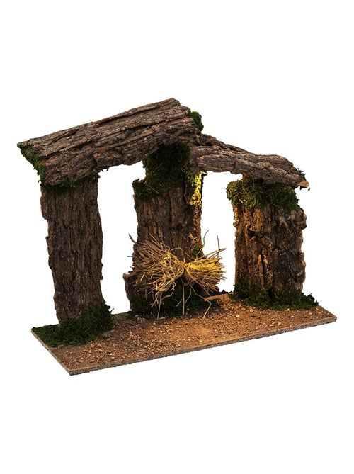 Crèche de Noël en bois et MDF - Kiabi