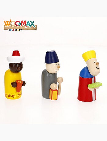 Crèche en bois 11 pièces WOOMAX