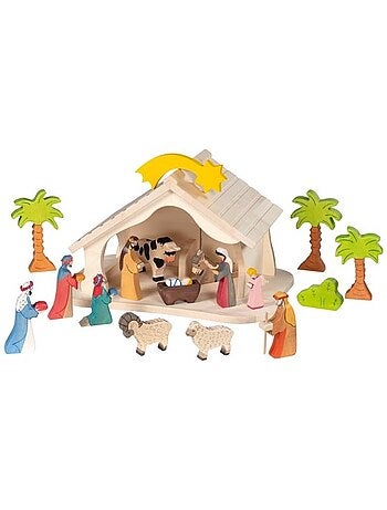 Crèche en bois