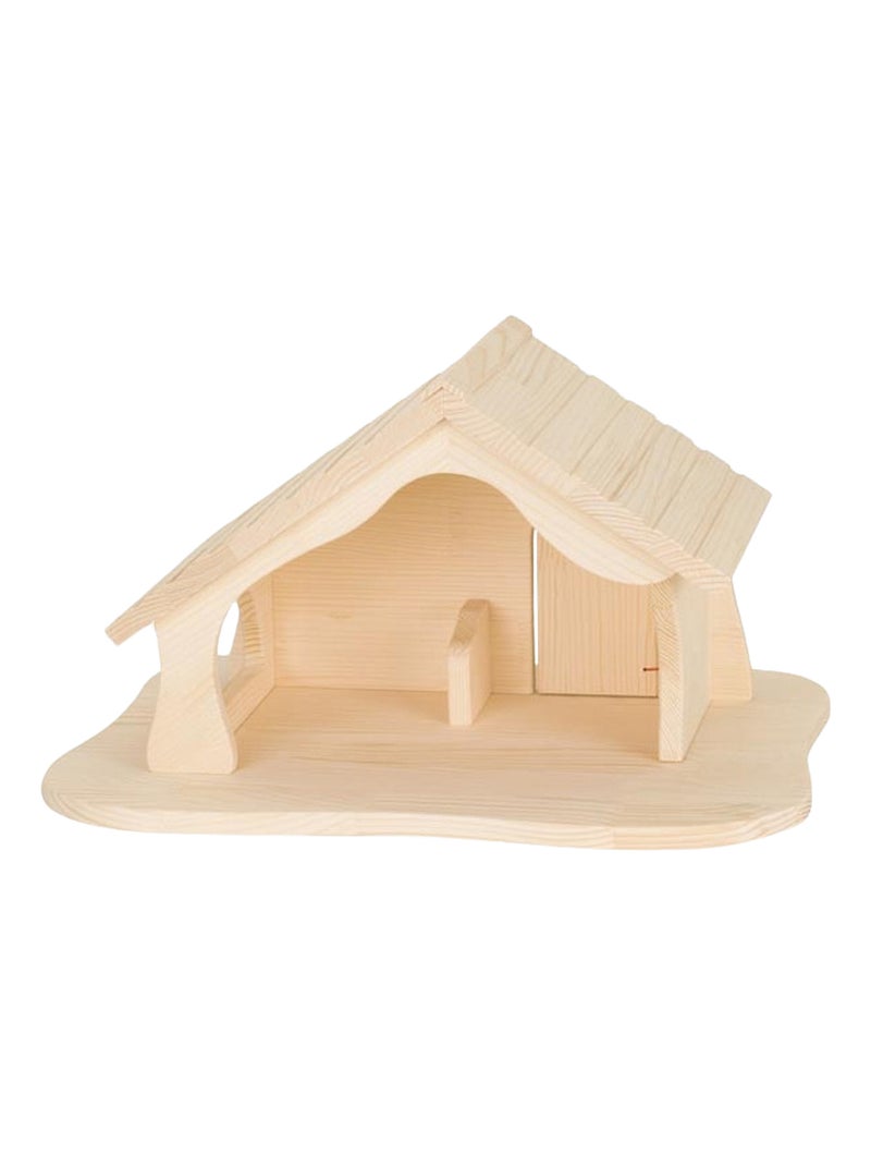 Crèche en bois Beige - Kiabi