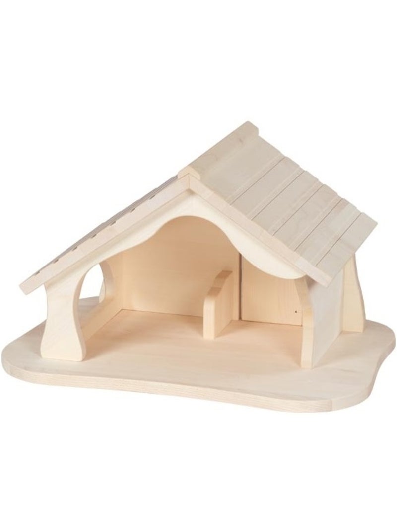 Crèche en bois Beige - Kiabi