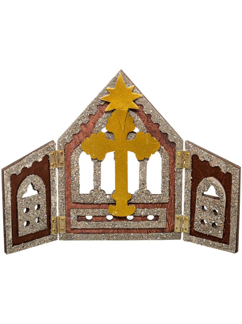 Crèche h25 cm avec 11 santons résine kasvot Multicolore - Kiabi
