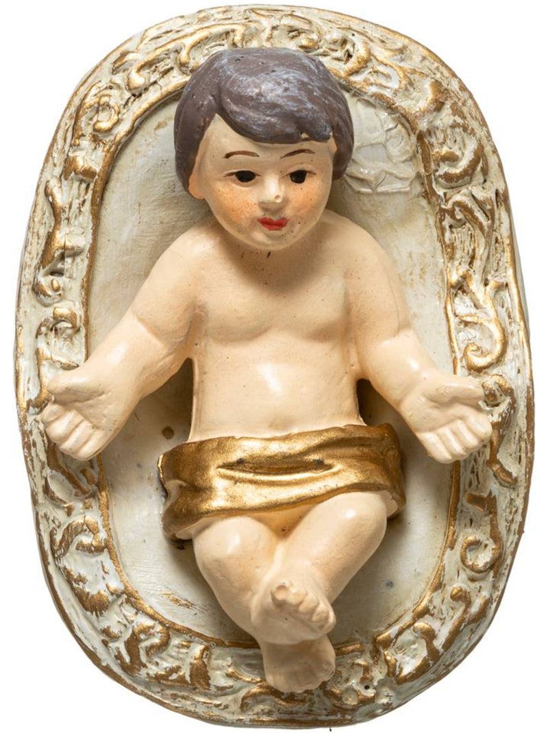 Crèche h25 cm avec 11 santons résine kasvot Multicolore - Kiabi