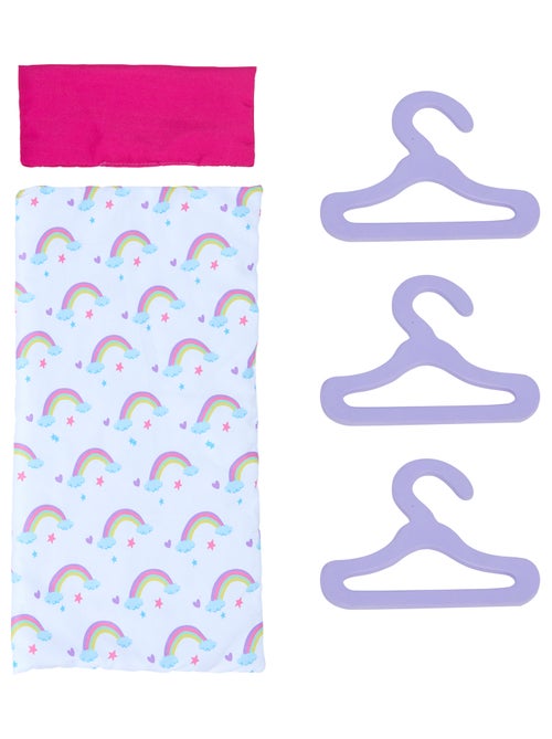 Crèche Poupon Bois 6-en-1 Berceau, Table à Langer, Chaise - Kiabi