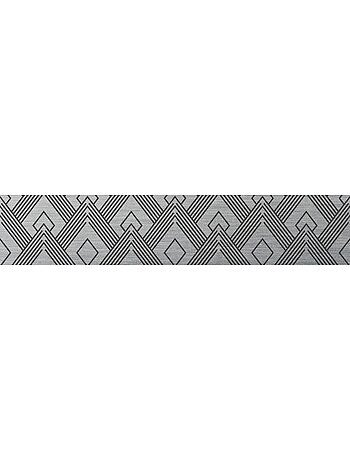 Crédence adhésive en aluminium Art Décoration - L. 20 x l. 90 cm - Noir