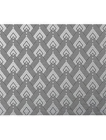Crédence adhésive en aluminium Art Décoration - L. 70 x l. 40 cm - Noir